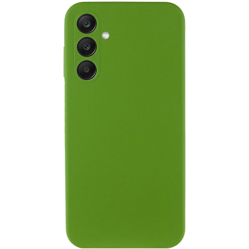 Чохол Silicone Cover Ummi Lakshmi Full Camera (AA) для Samsung Galaxy S26+ – Зелений / Dark green. Фото 3 з 3