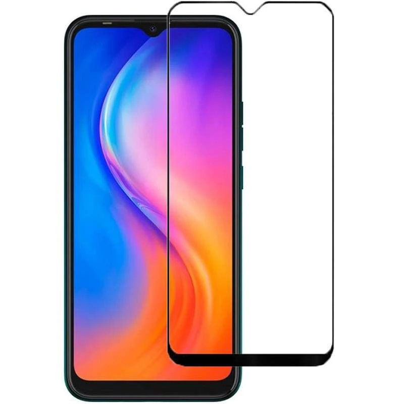 

Защитное стекло 2.5D CP+ для TECNO Spark 8P (Черный), Чорний