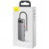 Переходник HUB Baseus Metal Gleam Series 4-in-1 4xUSB 3.0 – Gray. Фото 5 из 5