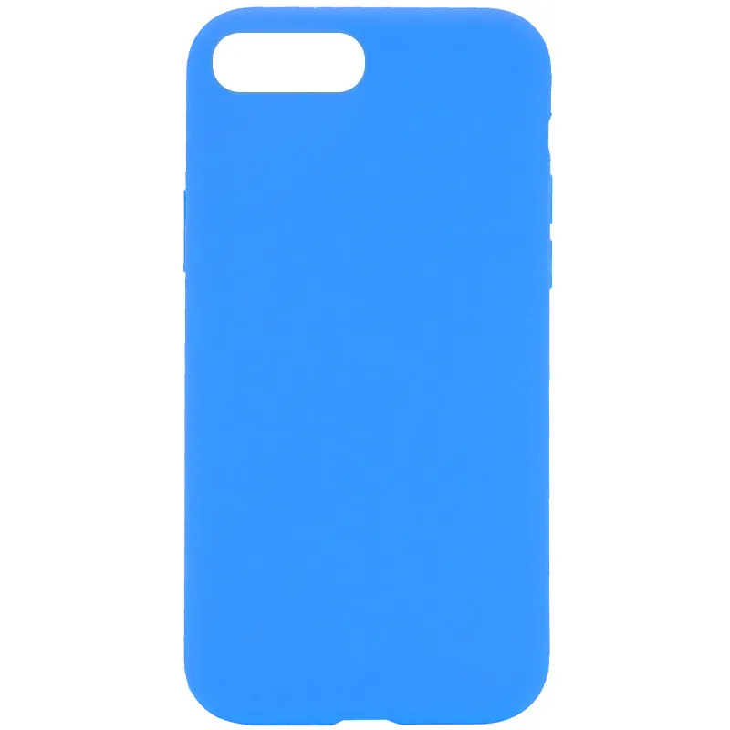 Чохол Silk Full Protective (AA) NO LOGO для Apple iPhone 7 plus / 8 plus – Блакитний / Blue. Фото 1 з 1