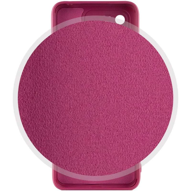Чохол Silicone Case Lakshmi з закритою камерою на Xiaomi Redmi A1+ / Poco C50 / A2+ – Бордовий / Marsala. Фото 3 з 5