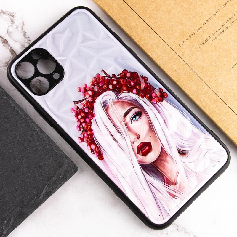 Стеклянный чехол Prisma Ladies на Apple iPhone 11 Pro Max (6.5") – Ukrainian Girl. Фото 7 из 7