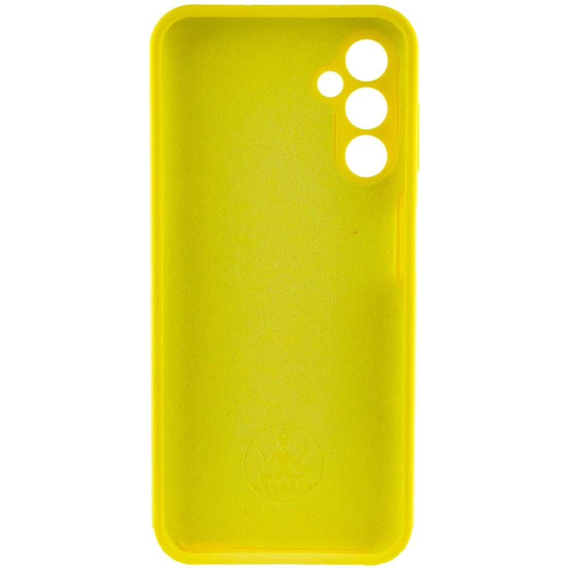 Чохол Silicone Case Lakshmi Premium із закритою камерою для Samsung Galaxy A15 4G/5G – Жовтий / Yellow. Фото 3 з 7