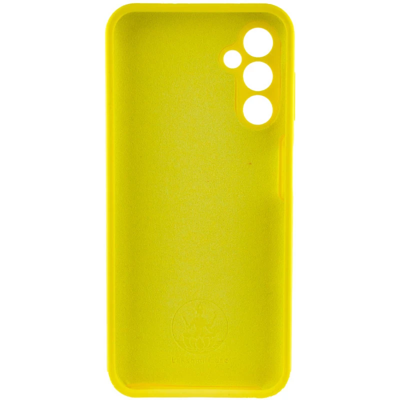 Чохол Silicone Case Lakshmi Premium з закритою камерою на Samsung Galaxy A15 4G/5G – Жовтий / Yellow. Фото 3 з 7
