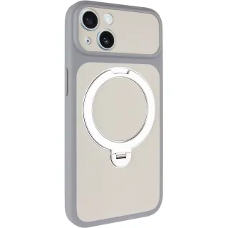 Чохол Ummi Full Camera with Magnetic Fit HQ Ring для Apple iPhone 13 (6.1") — Grey