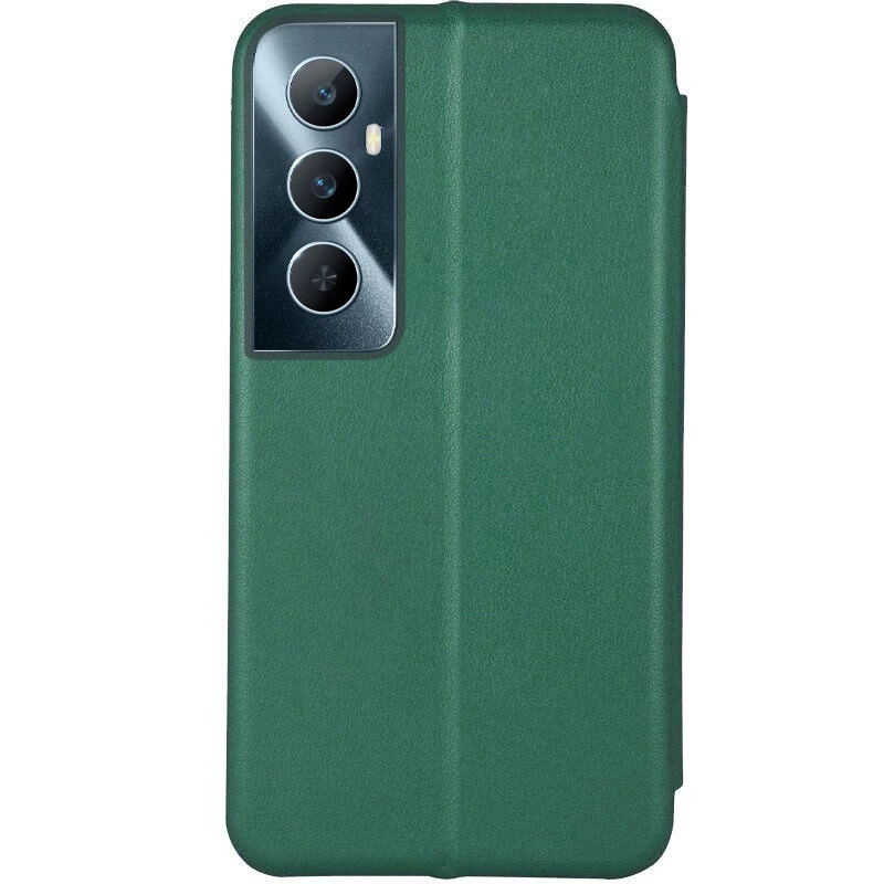 Чехол-книжка классический для Realme C65 4G – Зеленый. Фото 3 из 5