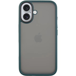 TPU+PC с металлическими кнопками для Apple iPhone 16 фото 1 из 6