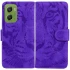 Кожаный чехол-книжка Tiger для Motorola Moto G06 – Purple. Фото 5 из 5