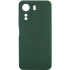 Чохол Silicone Case Lakshmi Plus з закритою камерою на Xiaomi Redmi 13C – Зелений / Dark green. Фото 1 з 4
