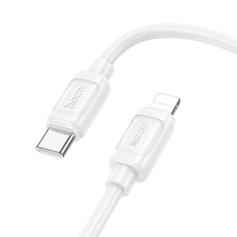 Дата кабель Hoco X115 Surpass Type-C to Lightning 27W (1m) – White. Фото 2 з 5