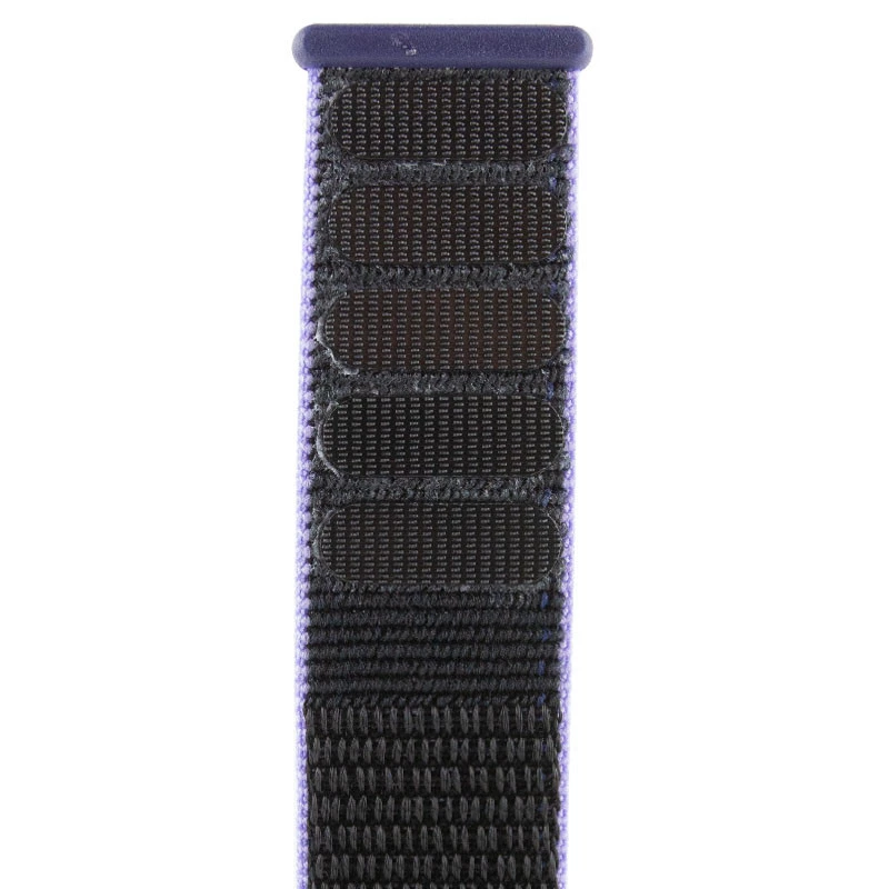 Ремінець Nylon для Smart Watch 20mm – Темно-синій / Бузковий. Фото 4 з 4