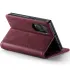 Шкіряний чохол-книжка CaseMe Velvet Matte для Samsung Galaxy Z Fold8 – Red. Фото 5 з 6