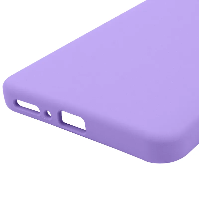 Чехол Silicone Case Lakshmi Premium з закритою камерою на Xiaomi Poco M7 pro 5G – Сиреневый / Dasheen. Фото 8 из 8