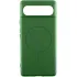 Чохол Silicone Cover Lakshmi (AA) with Magnetic Fit для Google Pixel 9 – Зелений / Dark green. Фото 1 з 8