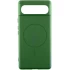 Силиконовый чехол Lakshmi MagFit для Google Pixel 9 Pro – Зеленый / Dark green. Фото 1 из 8