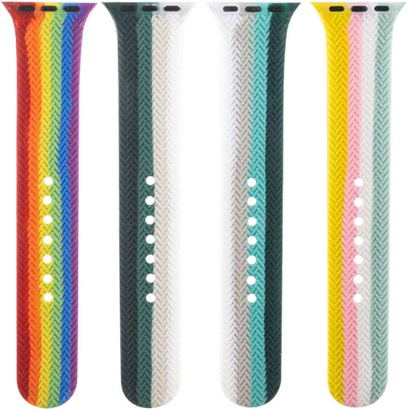 

Силіконовий ремінець Braided для Apple watch 42mm / 44mm