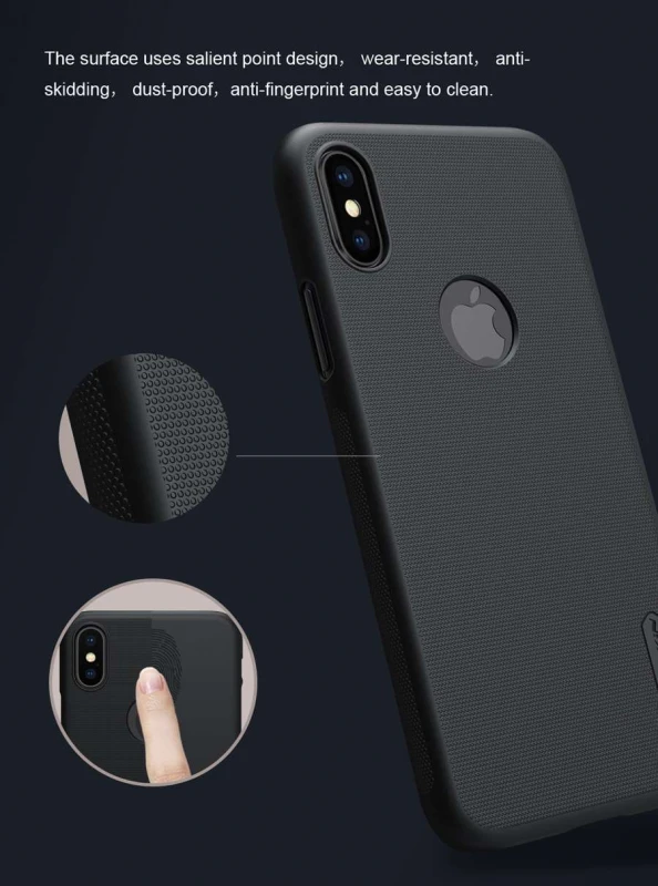 Пластиковая накладка Matte Frost для Apple iPhone X (5.8") фото 5 из 8