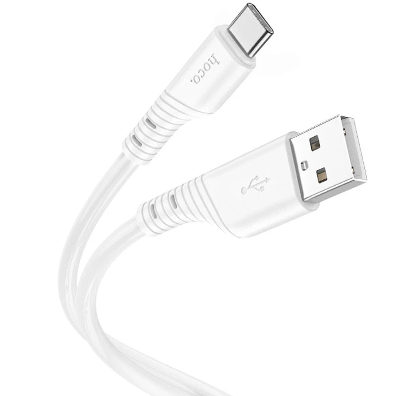 

Дата кабель Hoco X97 Crystal color USB to Type-C (1m) (White)