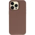 Чохол з закритим низом Silicone Case на Apple iPhone 14 Pro (6.1") – Коричневий / Brown. Фото 3 з 6