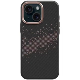 TPU Case Sparkle Matrix MagFit для Apple iPhone 15 (6.1") фото 1 з 4