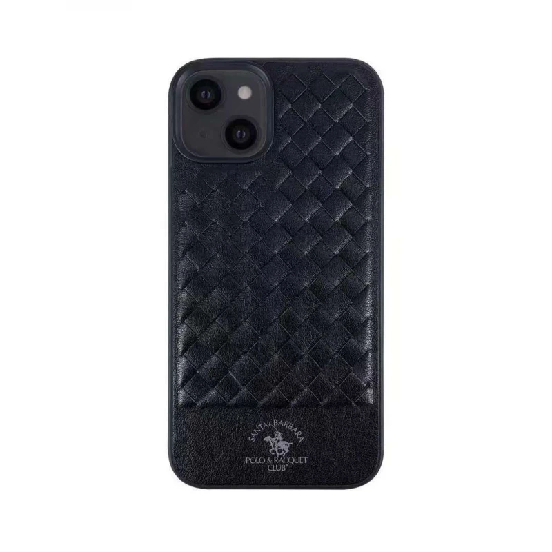 Кожаный чехол Polo Santa Barbara для Apple iPhone 14 (6.1") – Black. Фото 2 из 8