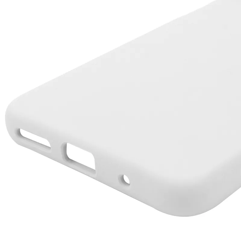 Чохол Silicone Case Lakshmi Premium із закритою камерою для Motorola Moto G05 – Білий / White. Фото 6 з 6