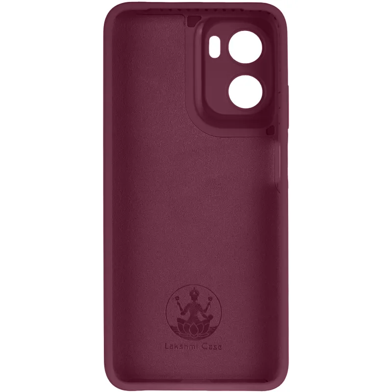 Чохол Silicone Case Lakshmi Premium із закритою камерою для Motorola Moto G05 – Бордовий / Plum. Фото 4 з 6