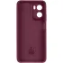 Чохол Silicone Case Lakshmi Premium із закритою камерою для Motorola Moto G05 – Бордовий / Plum. Фото 4 з 6