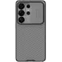 Карбована накладка Nillkin Pro зі шторкою для камери на Samsung Galaxy S26 Ultra – Transparent black. Фото 2 з 6