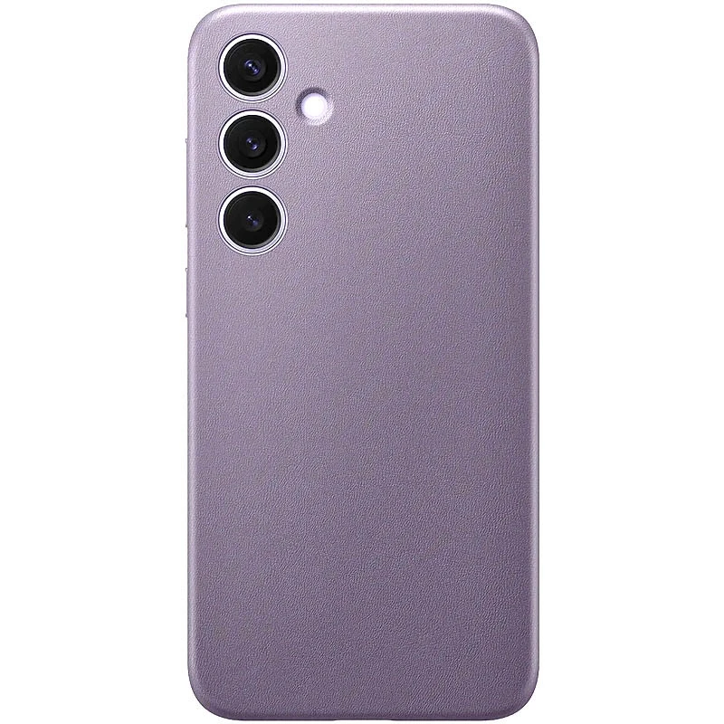 Шкіряний чохол Leather Case Premium на Samsung Galaxy S24 – Violet. Фото 2 з 3