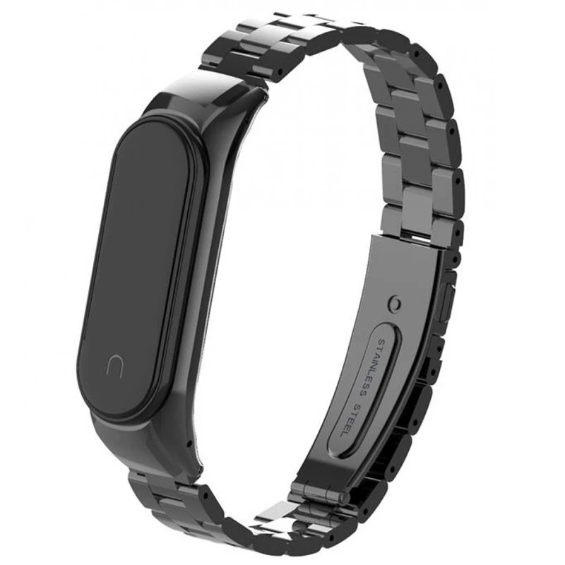 

Ремінець Stainless Steel для Xiaomi Mi Band 5 / 6 (Black)