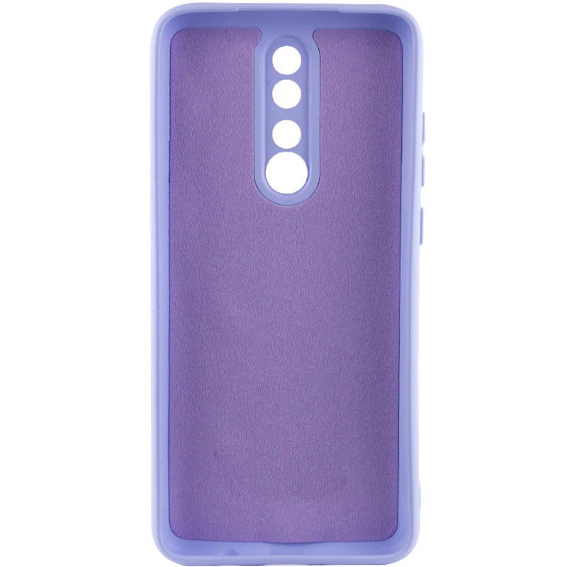 Кольоровий силіконовий чохол GETMAN із закритою камерою для Xiaomi Redmi 8 – Бузковий / Dasheen. Фото 2 з 2