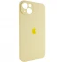 Чехол Silicone Case с защитой камеры для Apple iPhone 13 (6.1") – Желтый / Mellow Yellow. Фото 3 из 8