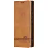 Шкіряний чохол-книжка AZNS Classic series для Samsung Galaxy S26 Ultra – Light Brown. Фото 1 з 4