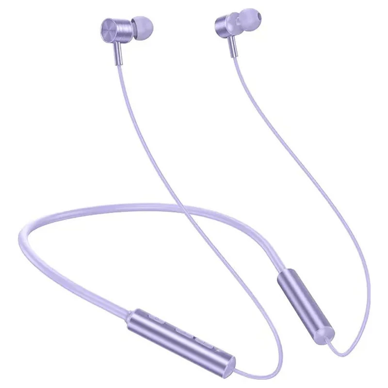 

Bluetooth Навушники Hoco ES69 Platium neck-mounted (Purple)