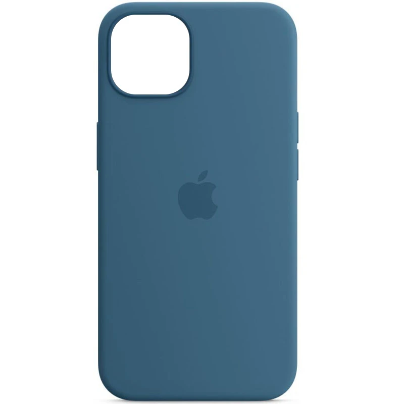 Чохол Silicone Case з закритим низом на Apple iPhone 12 (6.1") – Синій / Blue Jay. Фото 1 з 1
