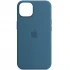 Чохол Silicone Case з закритим низом на Apple iPhone 12 (6.1") – Синій / Blue Jay. Фото 1 з 1