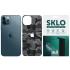 Захисна плівка SKLO Back Camo на тильну сторону та лого на Apple iPhone XS (5.8") – Сірий / Army Gray. Фото 1 з 1