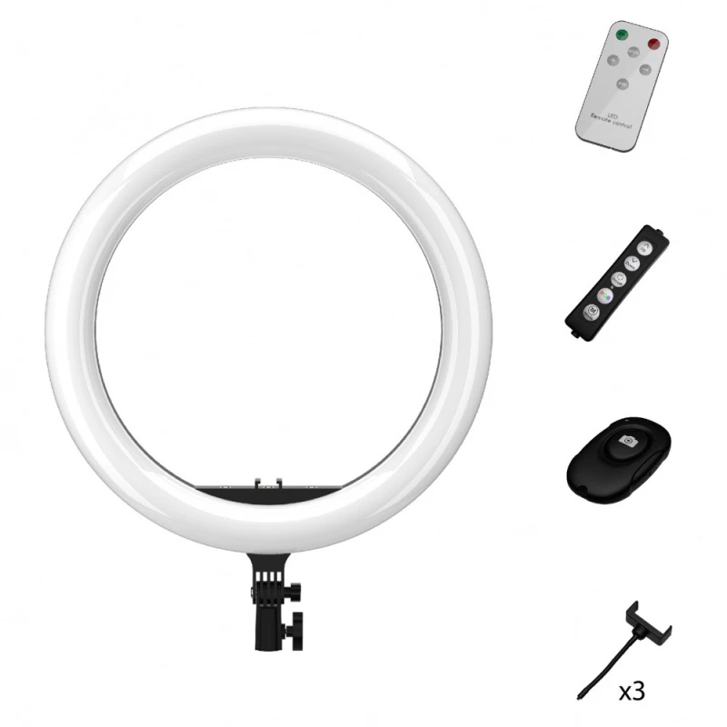 Кольцевая LED лампа Lovely Stream 14'' Full set с пультом управления фото 1 из 1
