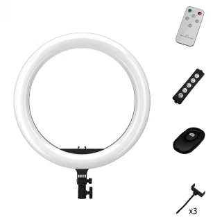 Кольцевая LED лампа Lovely Stream 14'' Full set с пультом управления фото 1 из 1