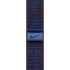 Ремінець Nike Sport Loop для Apple Watch 42/44/45/46/49mm – Black / Blue. Фото 1 з 6