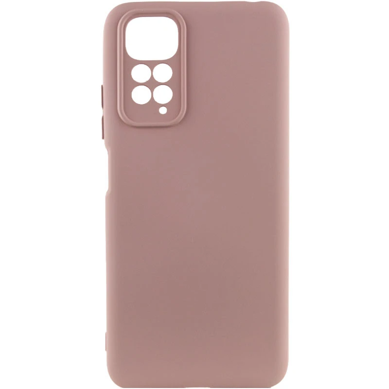 Чохол Silicone Case Lakshmi Premium із закритою камерою для Xiaomi Redmi Note 11 (Global) / Note 11S – Рожевий / Pink Sand. Фото 1 з 4