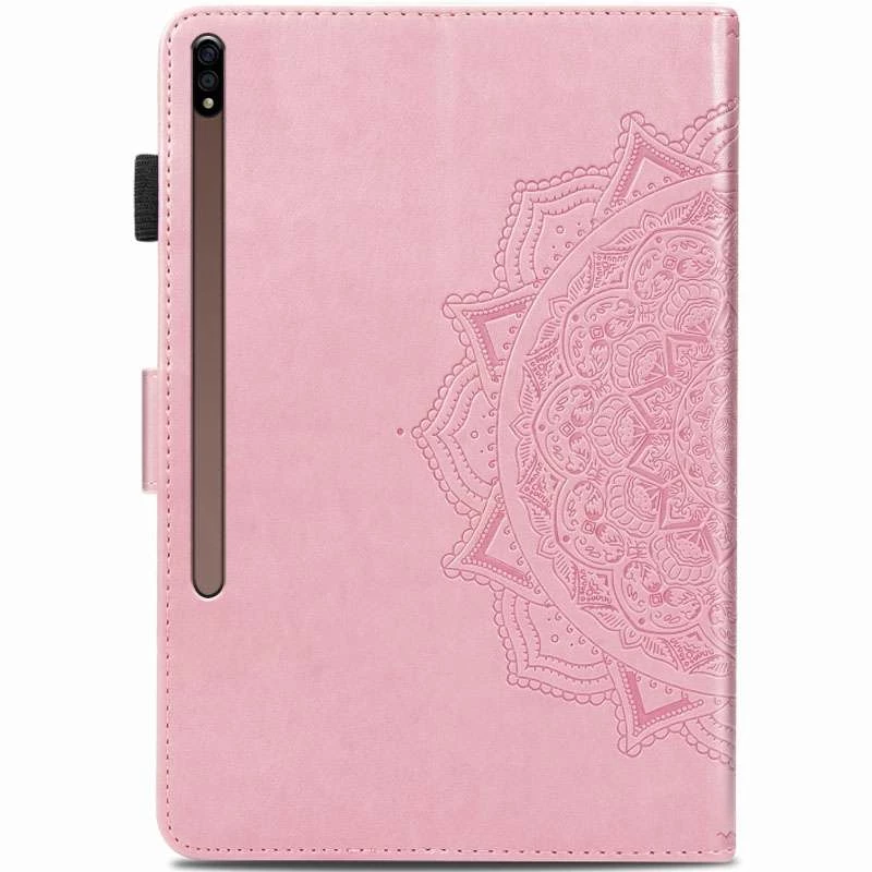 Кожаный чехол Art Case с визитницей для Samsung Galaxy Tab S7 – Розовый. Фото 2 из 7