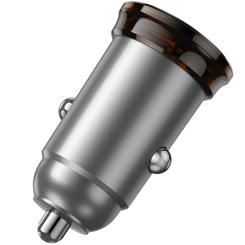 АЗП Hoco NZ16 Rigorous PD30W (1USB-C) – Metal grey. Фото 5 з 6