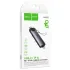 Картридер Hoco HB56B Victory 5in1 Type-C/Lightning to SD/TF3.0 + USB 2.0 – Metal gray. Фото 2 з 6