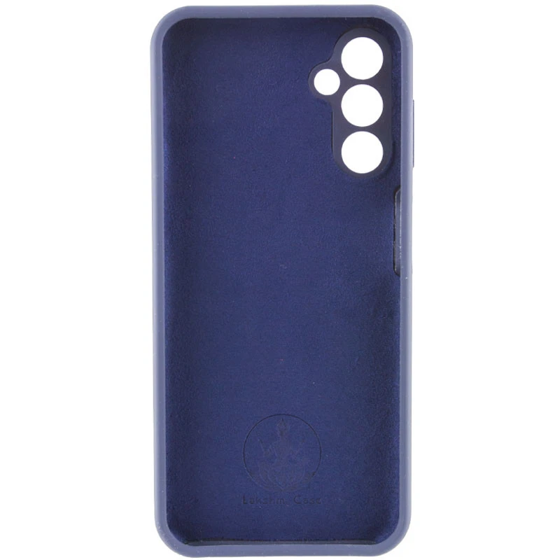 Чохол Silicone Case Lakshmi Premium із закритою камерою для Samsung Galaxy A26 5G – Темно-синій / Midnight blue. Фото 5 з 12