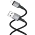 Дата кабель Borofone BX83 Famous USB to Lightning 2.4A (1m) – Black. Фото 3 з 4