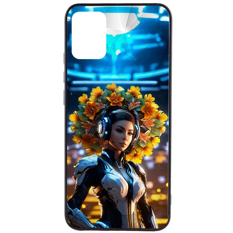 

Стеклянный чехол Prisma Ladies на Samsung Galaxy A31 (Cyberpunk)