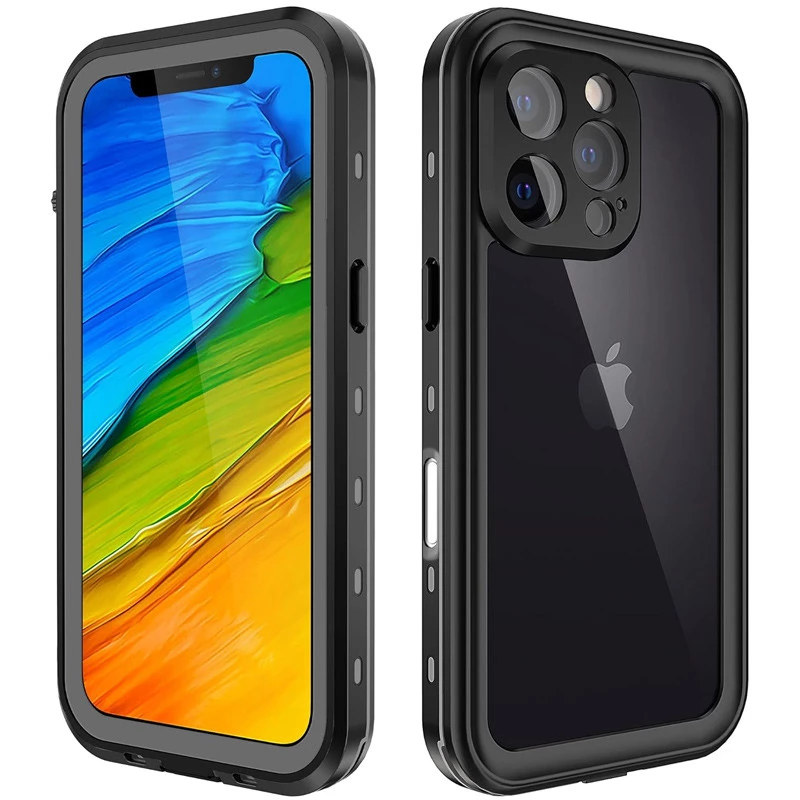 Shellbox водонепроникний чохол на Apple iPhone 16 Pro – Чорний. Фото 1 з 4