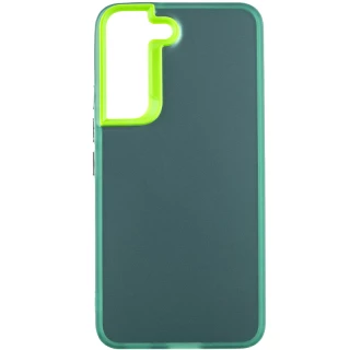 Светящийся чехол в темноте на Samsung Galaxy S22+ — Green